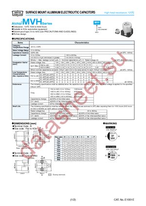 EMVH350ADA330MH63G datasheet  